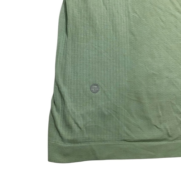 Lululemon Metal Vent Tech Short Sleeve Tee Sz Large Mint Green - Picture 7 of 8